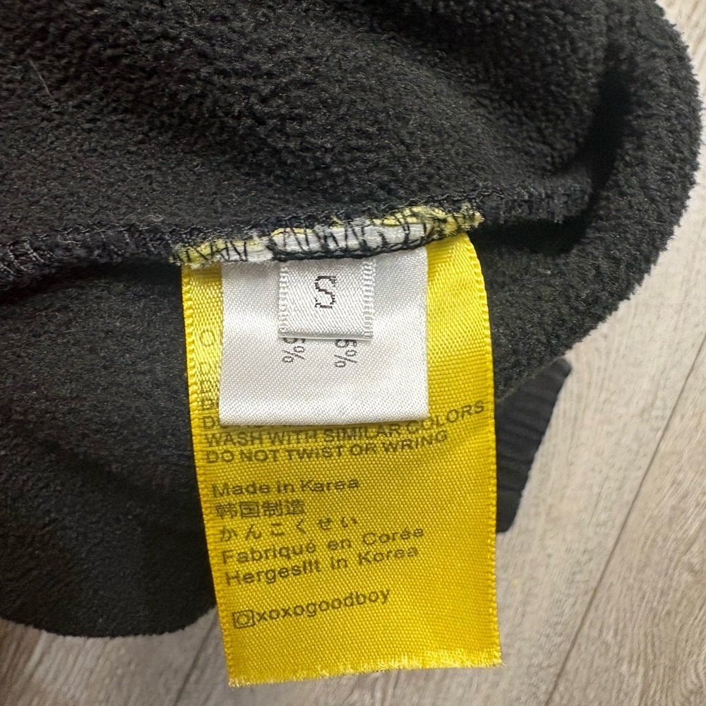 Good boy Black Graphic Sweatshirt with Colorful Prints - Picture 10 of 12